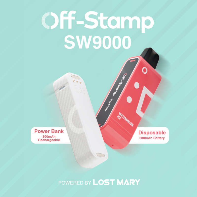 Off Stamp SW9000 Disposable Kit Pod Charging Station lost